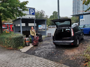 Mein Flughafenparkplatz Frankfurt P1